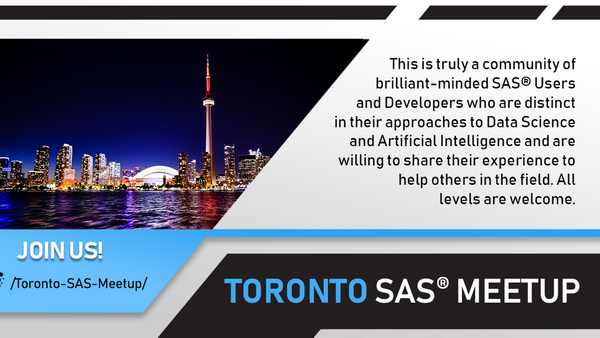 Toronto SAS Meetup